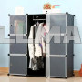 Складной пластиковый шкаф Storage Cube Cabinet MP 39-61 органайзер для вещей